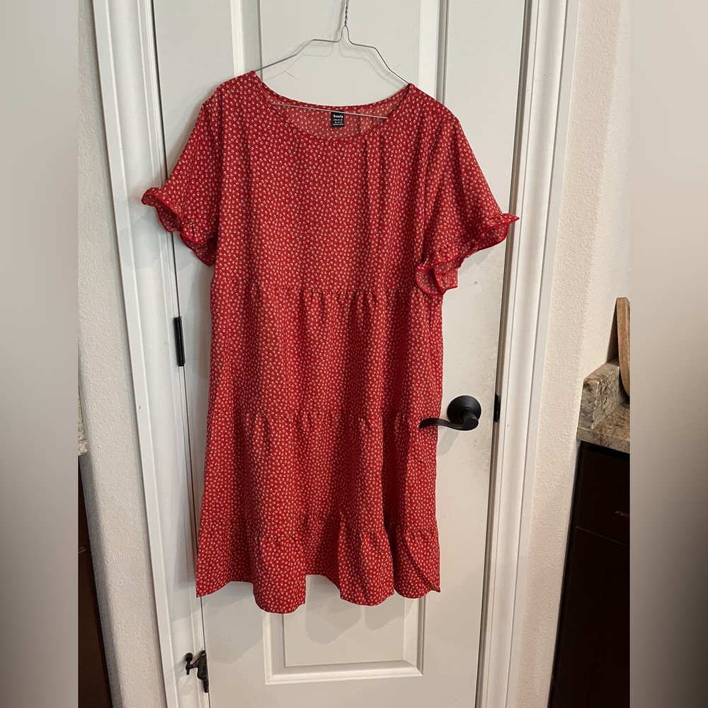 Red dress